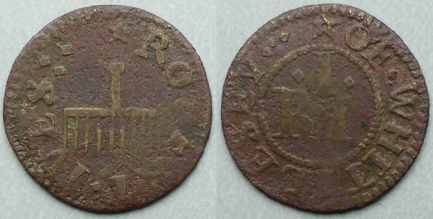Whittlesey, Robert Ives farthing token
